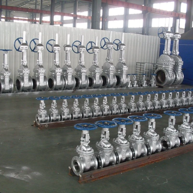 API 600/ASME B16.34 A216 Wcb CF8 CF8m Lcb Lcc Gate Valve