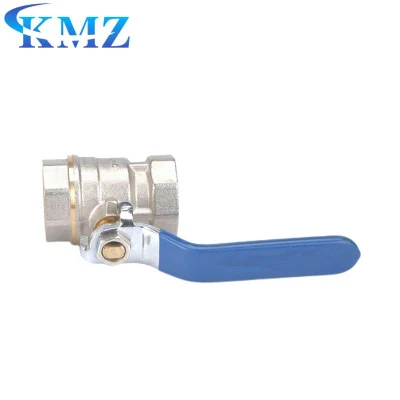 China Female Standard Messing oder Stahl, Messing oder Zinklegierung, allgemeiner PTFE-Wasser-Messing-Kugelhahn, Griff-Kugelhahn